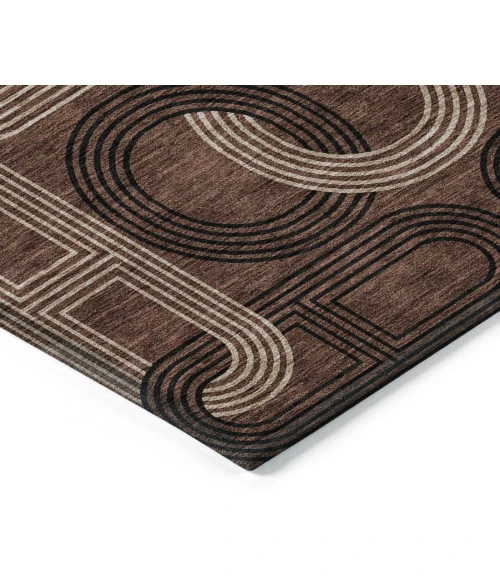 Addison Chantille ACN967-Chocolate 5 ft. X 7 ft. 6 in. Rectangle Rug