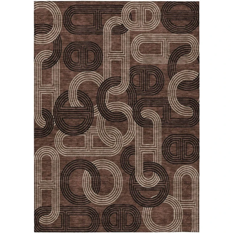 Addison Chantille ACN967-Chocolate 10 ft. X 14 ft. Rectangle Rug
