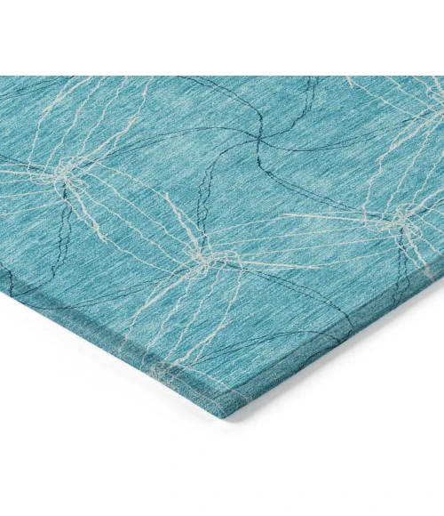 Addison Chantille ACN968-Aqua 3 ft. X 5 ft. Rectangle Rug