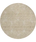 Addison Chantille ACN968-Beige 8 ft. X 8 ft. Round Rug