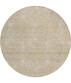 Addison Chantille ACN968-Beige 8 ft. X 8 ft. Round Rug