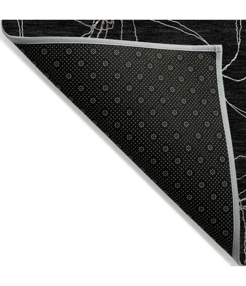 Addison Chantille ACN968-Black 2 ft. 3 in. X 7 ft. 6 in. Rectangle Rug