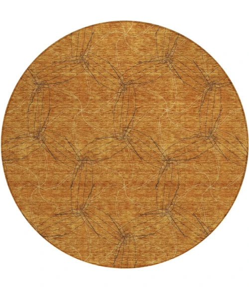 Addison Chantille ACN968-Copper 8 ft. X 8 ft. Round Rug