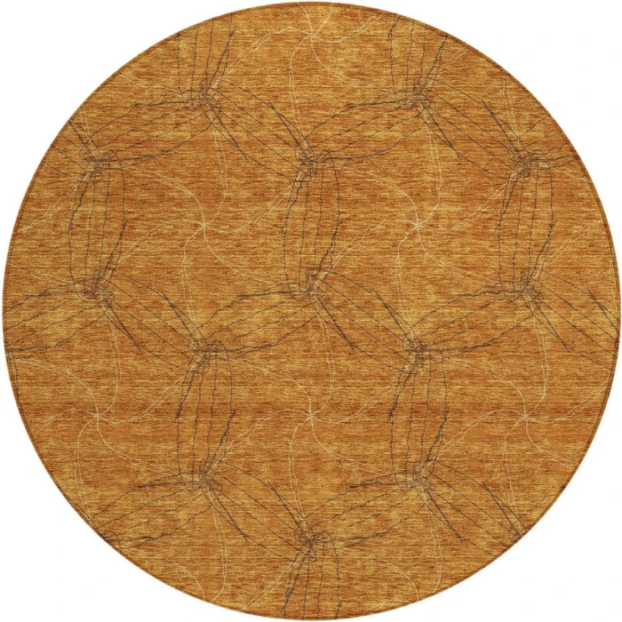 Addison Chantille ACN968-Copper 8 ft. X 8 ft. Round Rug