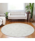 Addison Chantille ACN968-Ivory 8 ft. X 8 ft. Round Rug