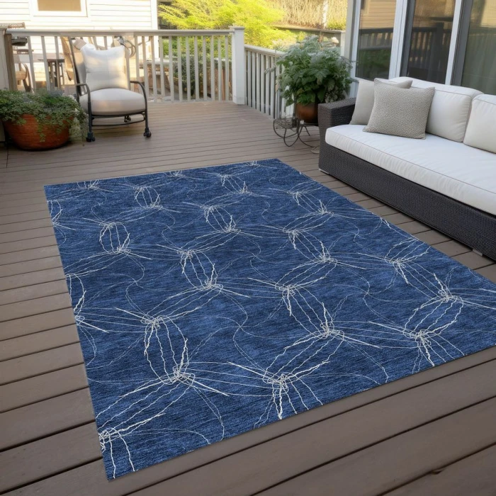 Addison Chantille ACN968-Navy 9 ft. X 12 ft. Rectangle Rug