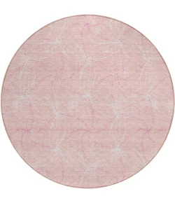 Addison Chantille ACN968-Pink 8 ft. X 8 ft. Round Rug