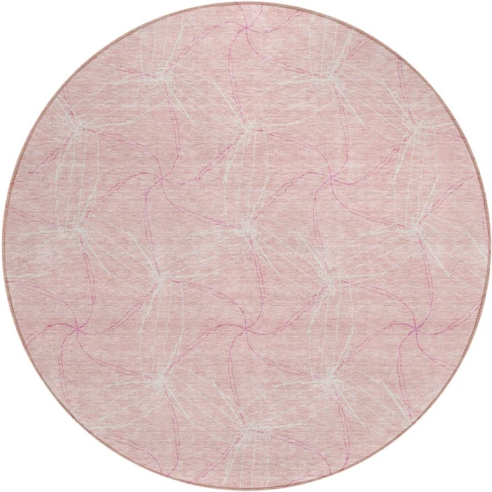 Addison Chantille ACN968-Pink 8 ft. X 8 ft. Round Rug