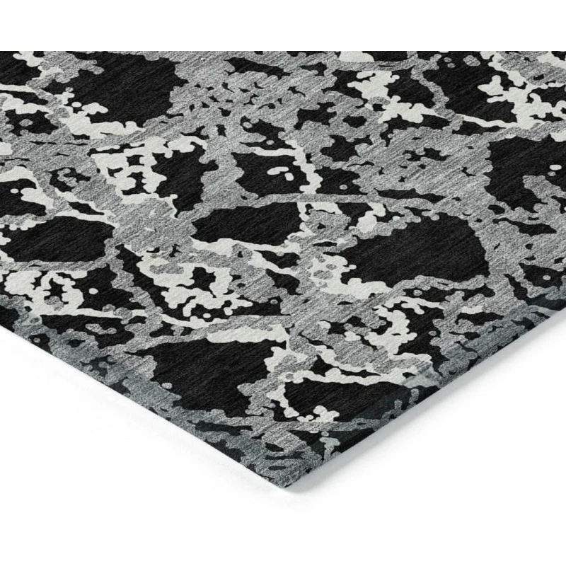 Addison Chantille ACN969-Black 8 ft. X 8 ft. Round Rug