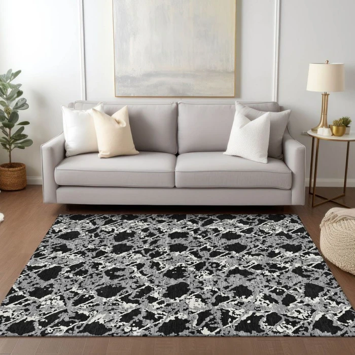 Addison Chantille ACN969-Black 10 ft. X 14 ft. Rectangle Rug