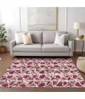 Addison Chantille ACN969-Burgundy 5 ft. X 7 ft. 6 in. Rectangle Rug