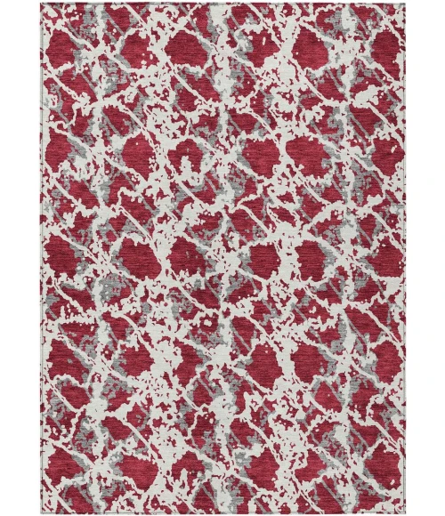 Addison Chantille ACN969-Burgundy 5 ft. X 7 ft. 6 in. Rectangle Rug