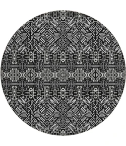 Addison Chantille ACN970-Black 8 ft. X 8 ft. Round Rug