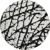 Addison Chantille ACN972-Black 8 ft. X 8 ft. Round Rug