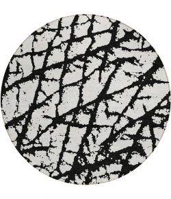Addison Chantille ACN972-Black 8 ft. X 8 ft. Round Rug