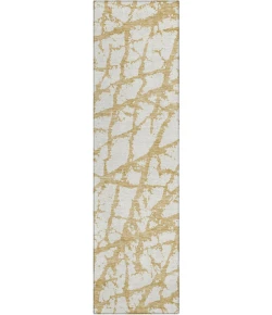 Addison Chantille ACN972-Gold 2 ft. 3 in. X 7 ft. 6 in. Rectangle Rug