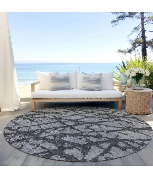 Addison Chantille ACN972-Gray 8 ft. X 8 ft. Round Rug