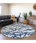Addison Chantille ACN972-Navy 8 ft. X 8 ft. Round Rug