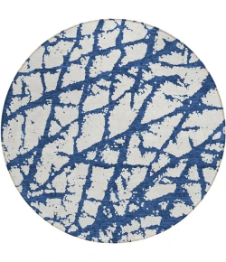Addison Chantille ACN972-Navy 8 ft. X 8 ft. Round Rug