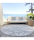 Addison Chantille ACN972-Silver 8 ft. X 8 ft. Round Rug