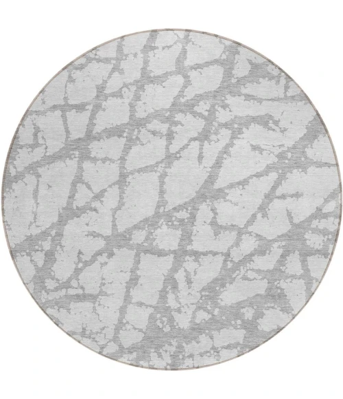 Addison Chantille ACN972-Silver 8 ft. X 8 ft. Round Rug
