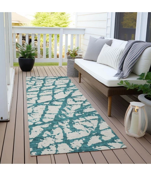 Addison Chantille ACN972-Teal 2 ft. 3 in. X 7 ft. 6 in. Rectangle Rug