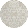 Addison Chantille ACN973-Beige 8 ft. X 8 ft. Round Rug