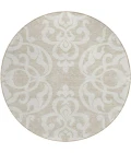 Addison Chantille ACN973-Beige 8 ft. X 8 ft. Round Rug