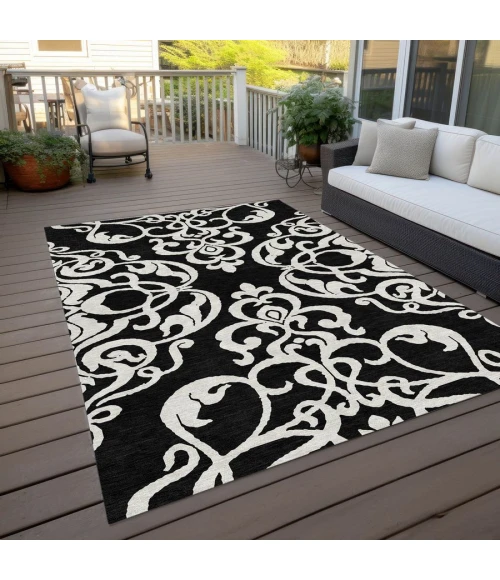 Addison Chantille ACN973-Black 8 ft. X 10 ft. Rectangle Rug