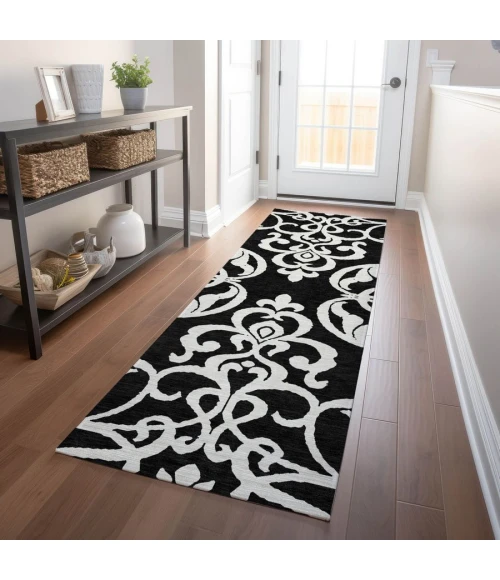 Addison Chantille ACN973-Black 2 ft. 3 in. X 7 ft. 6 in. Rectangle Rug