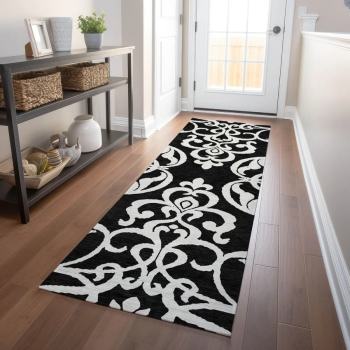 Addison Chantille ACN973-Black 2 ft. 3 in. X 7 ft. 6 in. Rectangle Rug