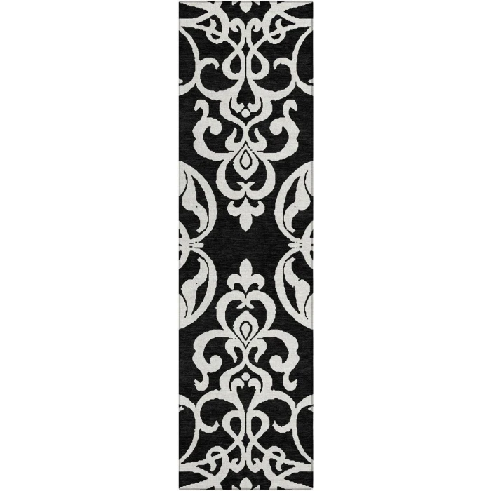 Addison Chantille ACN973-Black 2 ft. 3 in. X 7 ft. 6 in. Rectangle Rug