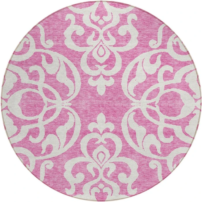 Addison Chantille ACN973-Blush 8 ft. X 8 ft. Round Rug
