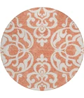 Addison Chantille ACN973-Coral 8 ft. X 8 ft. Round Rug