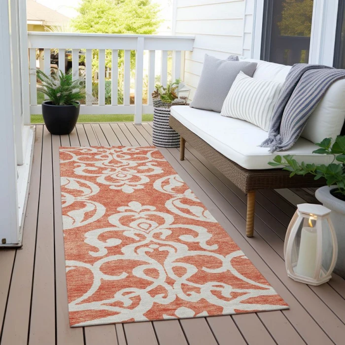 Addison Chantille ACN973-Coral 2 ft. 3 in. X 7 ft. 6 in. Rectangle Rug