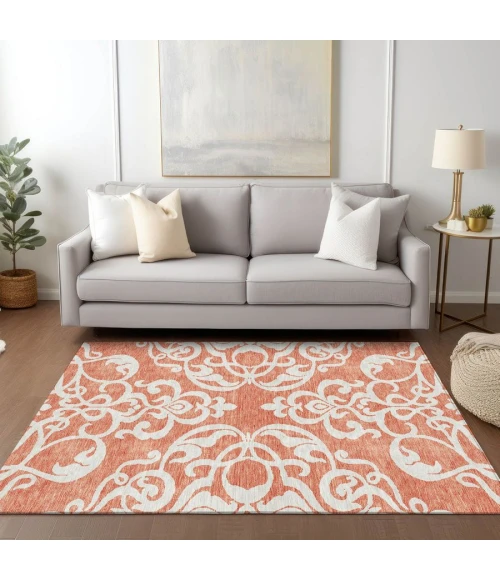 Addison Chantille ACN973-Coral 8 ft. X 10 ft. Rectangle Rug