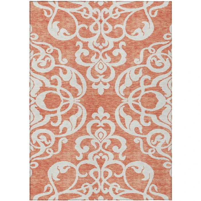 Addison Chantille ACN973-Coral 8 ft. X 10 ft. Rectangle Rug