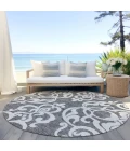 Addison Chantille ACN973-Gray 8 ft. X 8 ft. Round Rug