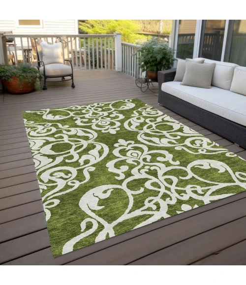 Addison Chantille ACN973-Green 8 ft. X 10 ft. Rectangle Rug