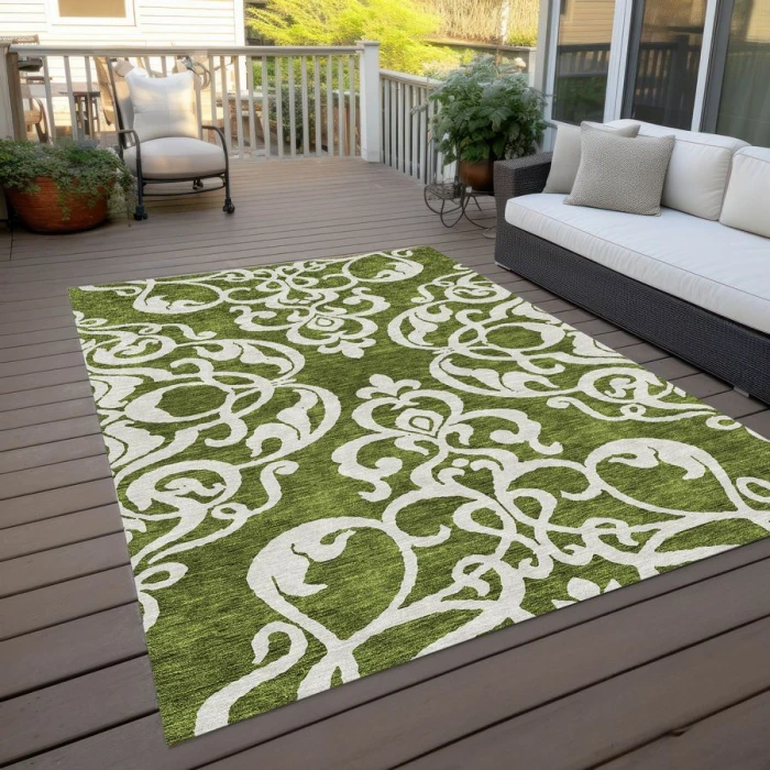 Addison Chantille ACN973-Green 10 ft. X 14 ft. Rectangle Rug