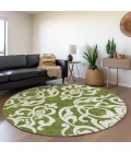 Addison Chantille ACN973-Green 8 ft. X 8 ft. Round Rug