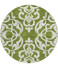 Addison Chantille ACN973-Green 8 ft. X 8 ft. Round Rug