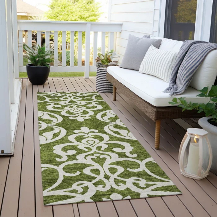Addison Chantille ACN973-Green 2 ft. 3 in. X 7 ft. 6 in. Rectangle Rug