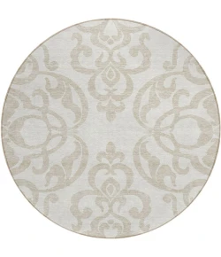 Addison Chantille ACN973-Ivory 8 ft. X 8 ft. Round Rug