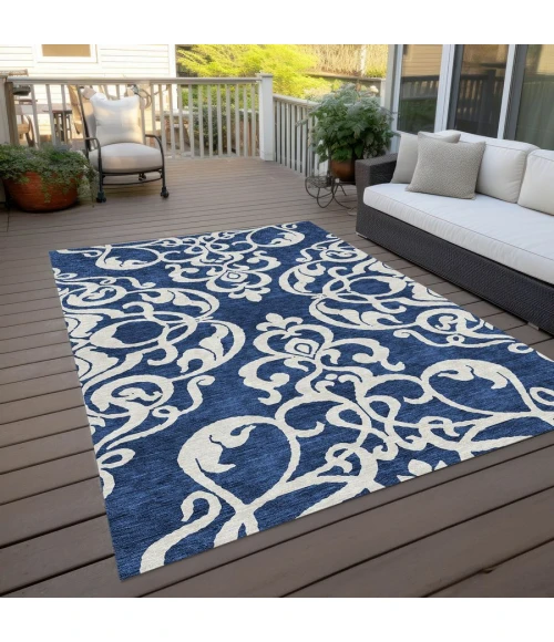 Addison Chantille ACN973-Navy 10 ft. X 14 ft. Rectangle Rug