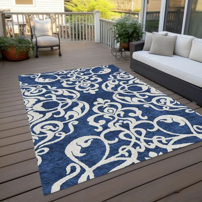 Addison Chantille ACN973-Navy 10 ft. X 14 ft. Rectangle Rug