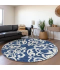 Addison Chantille ACN973-Navy 8 ft. X 8 ft. Round Rug