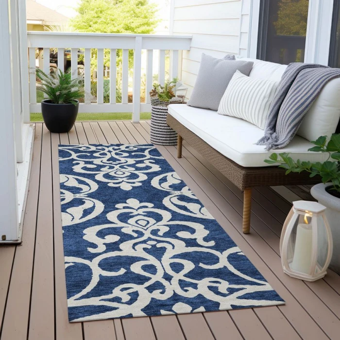 Addison Chantille ACN973-Navy 2 ft. 3 in. X 7 ft. 6 in. Rectangle Rug