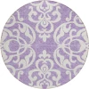 Addison Chantille ACN973-Purple 8 ft. X 8 ft. Round Rug