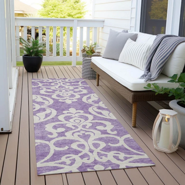Addison Chantille ACN973-Purple 2 ft. 3 in. X 7 ft. 6 in. Rectangle Rug